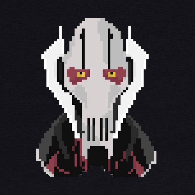 Pixelated General Grievous Headshot by royalsass